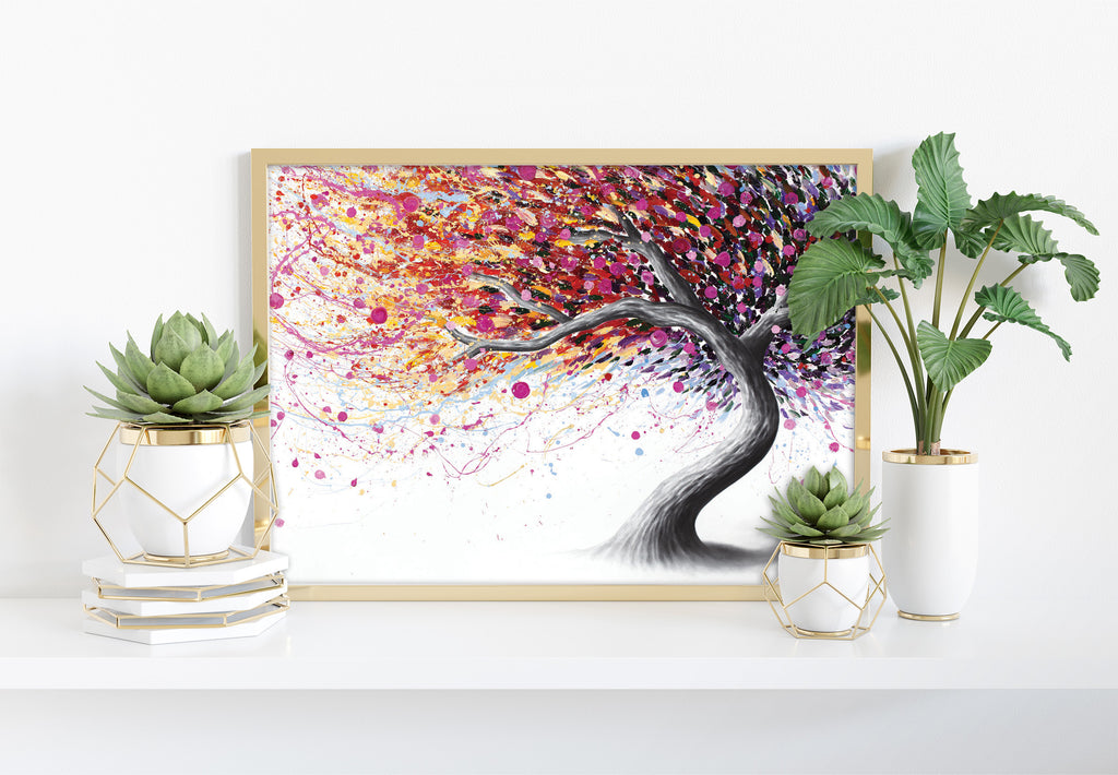 AHVIN917: Fanciful Floral Tree