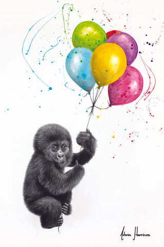 AHVIN934: Baby Gorilla And The Balloons