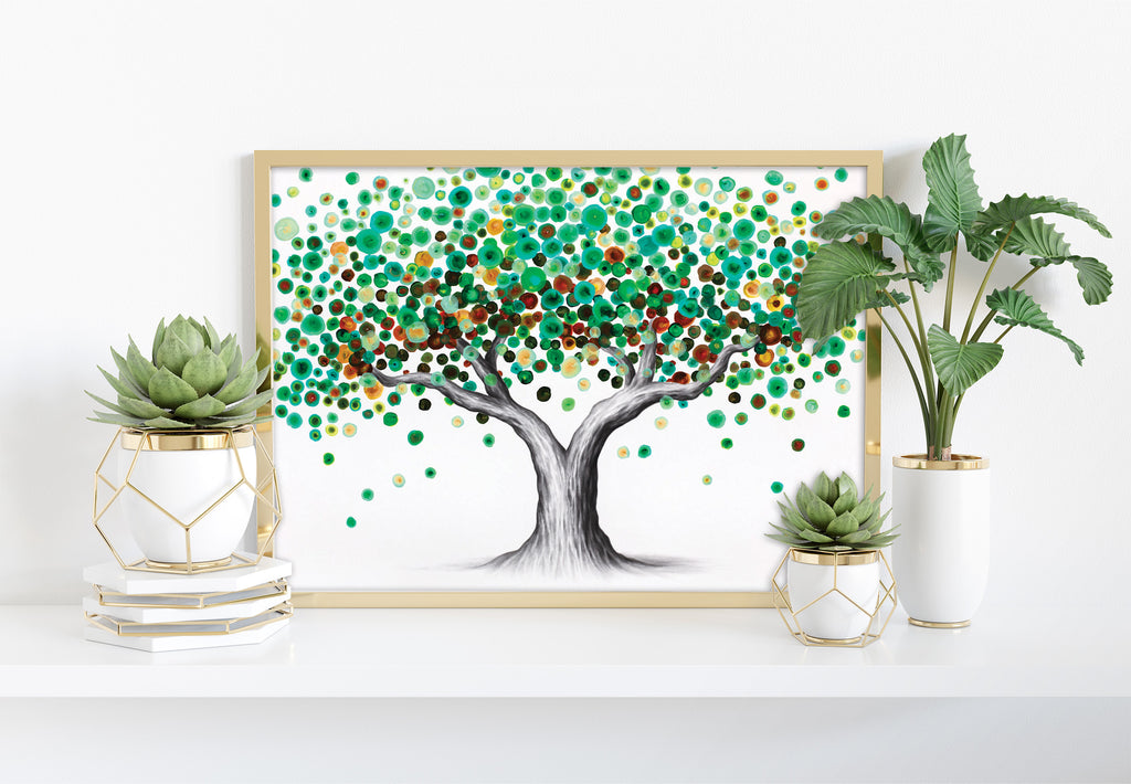 AHVIN956: Emerald Garden Tree