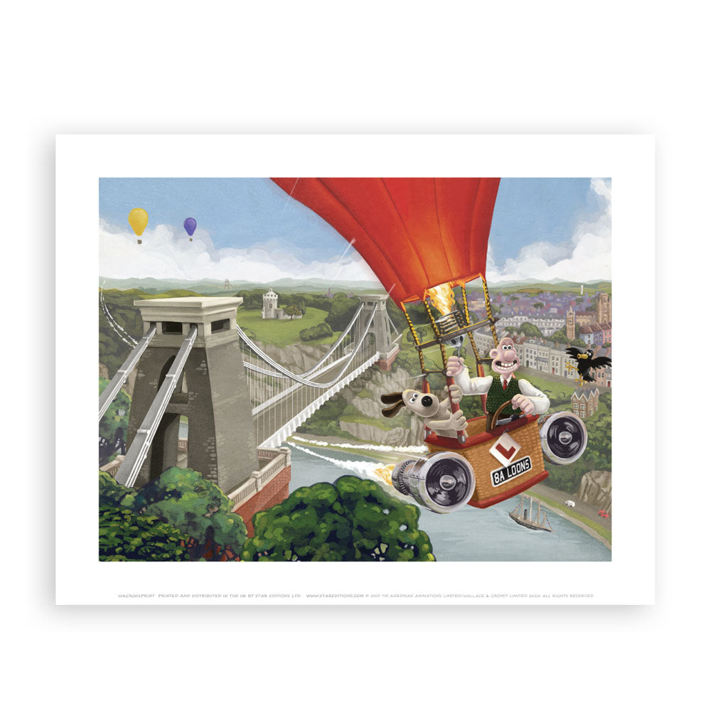 WAGR002: Wallace and Gromit Hot Air Balloon