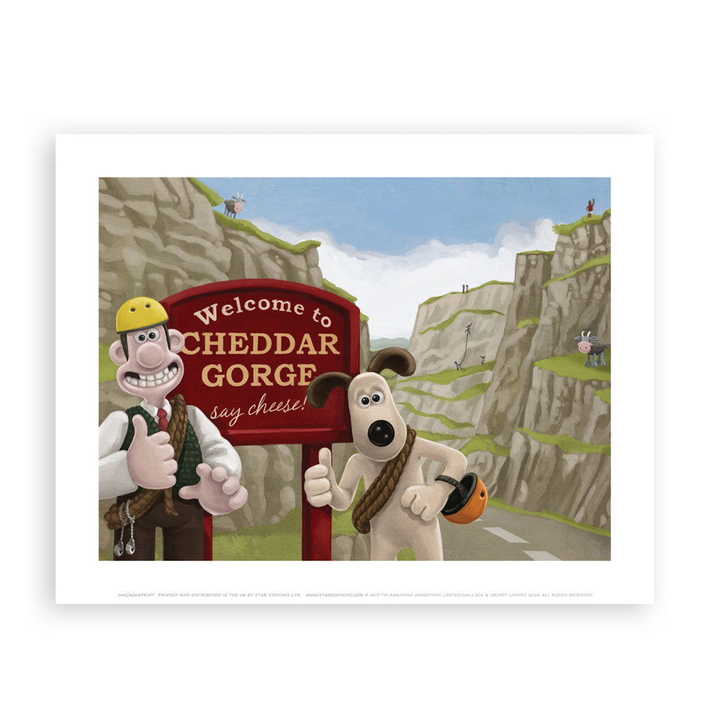 WAGR004: Wallace and Gromit visit Cheddar Gorge