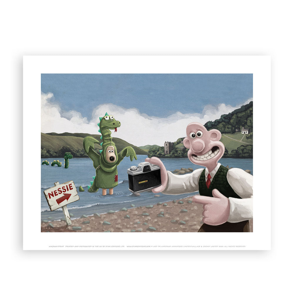 WAGR007: Wallace and Gromit visit Loch Ness