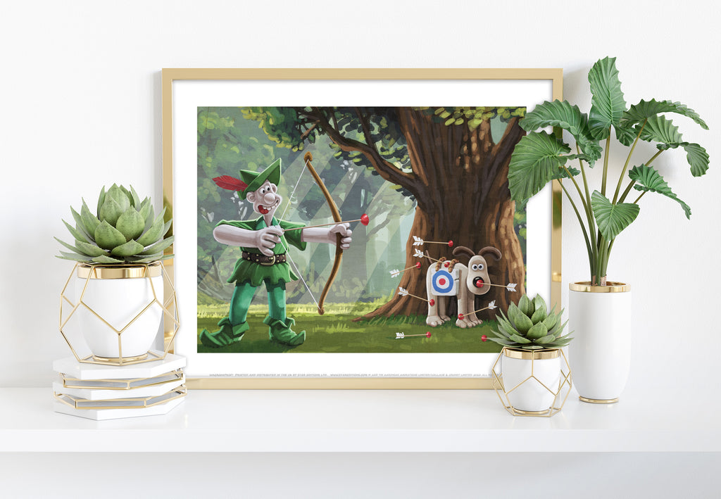 Wallace And Gromit Nottingham Forest Art Print
