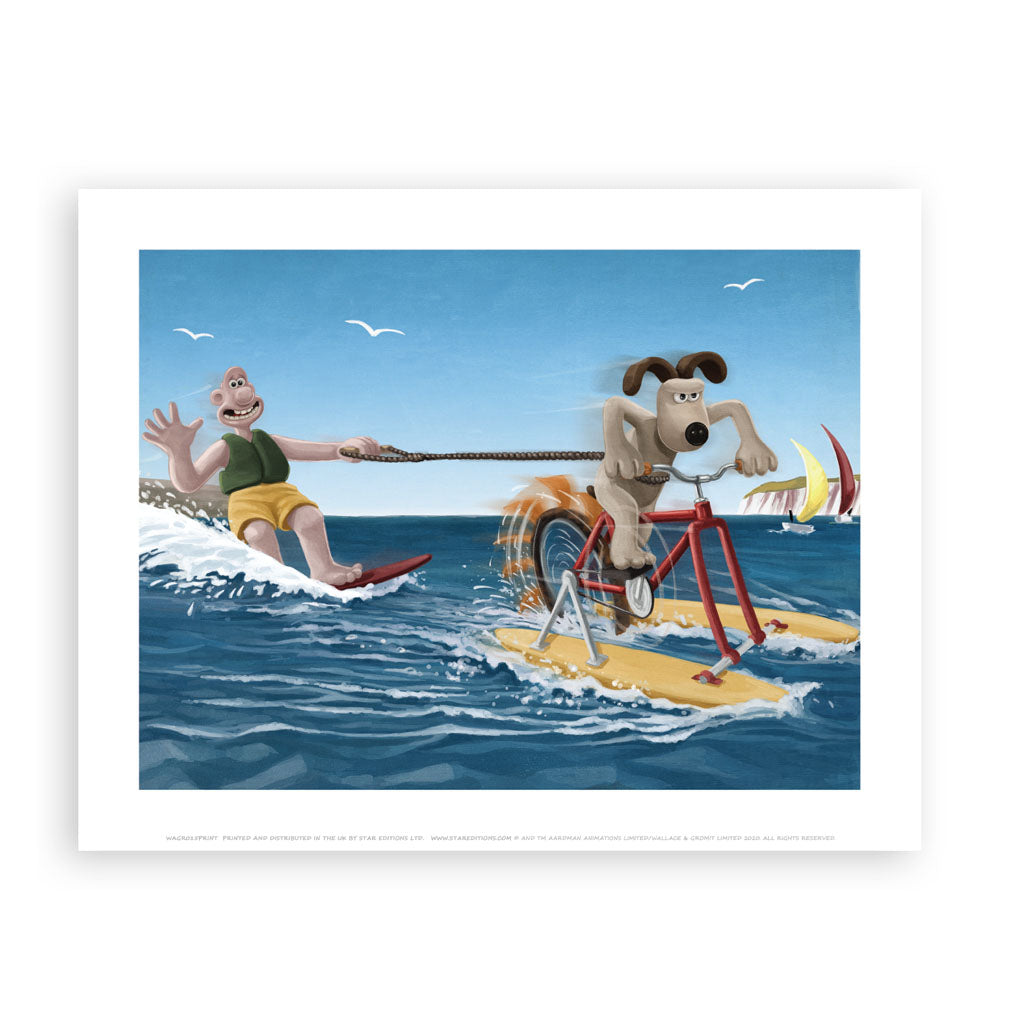 WAGR015: Wallace and Gromit go Water Skiing