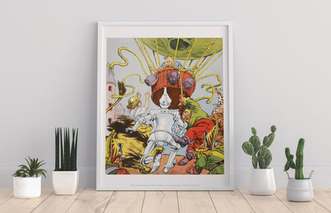 Wizard Of Oz Guardian Of The Gate, Hot Air Baloon Art Print