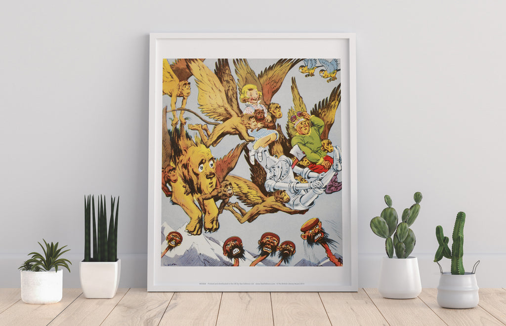 The Wizard Of Oz Flying Monkeys Art Print