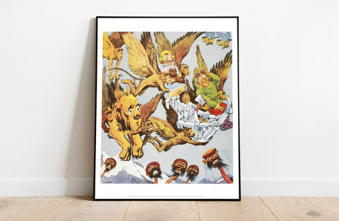 The Wizard Of Oz Flying Monkeys Art Print