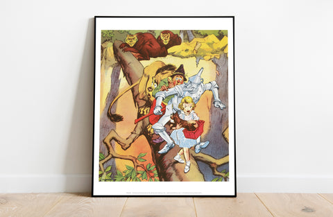 The Wizard Of Oz Scarecrow, Tin Man, Dorothy, Toto Art Print