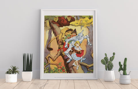 The Wizard Of Oz Scarecrow, Tin Man, Dorothy, Toto Art Print