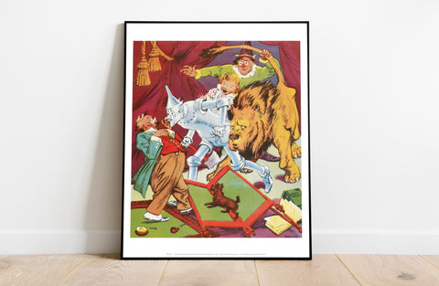 Wizard Of Oz, Dorothy, Scarecrow, Toto, Print Art Print