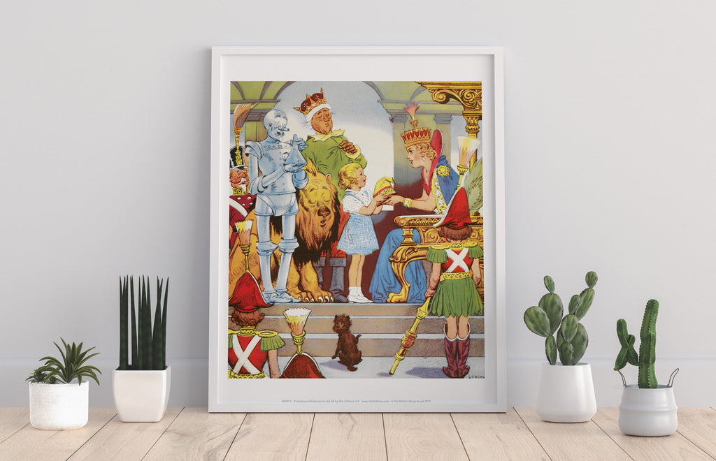 The Wizard Of Oz Princess Ozma, Toto, Print Art Print