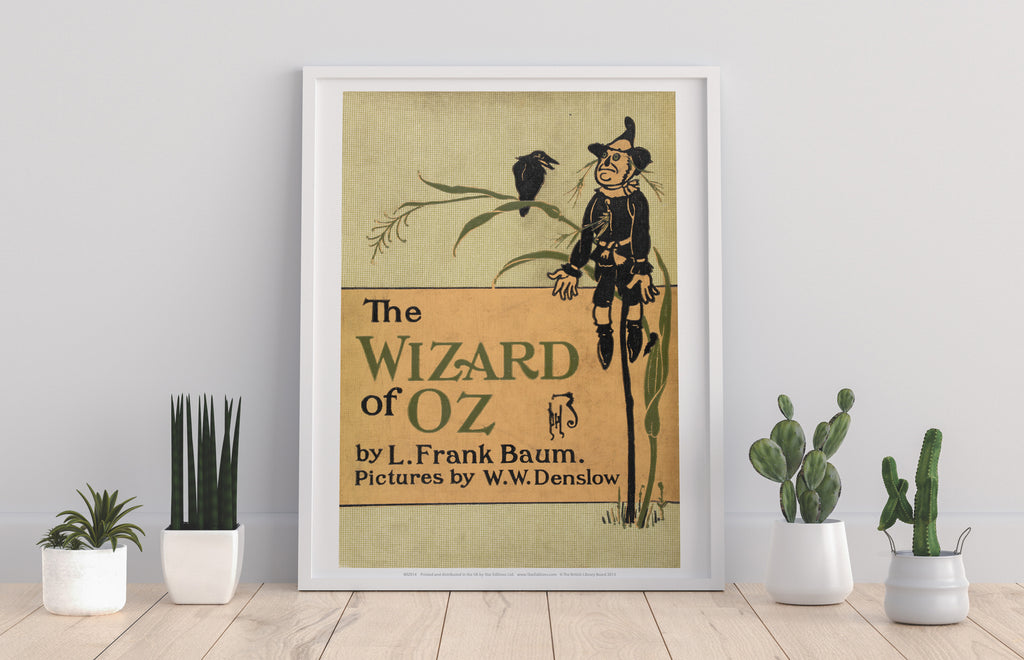 The Wizard Of Oz, Scarecrow, Green Art Print