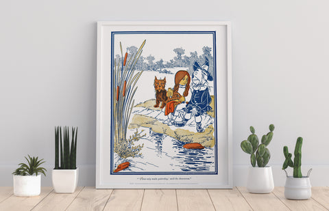 The Wizard Of Oz Dorothy, Scarecrow - Premium Art Print