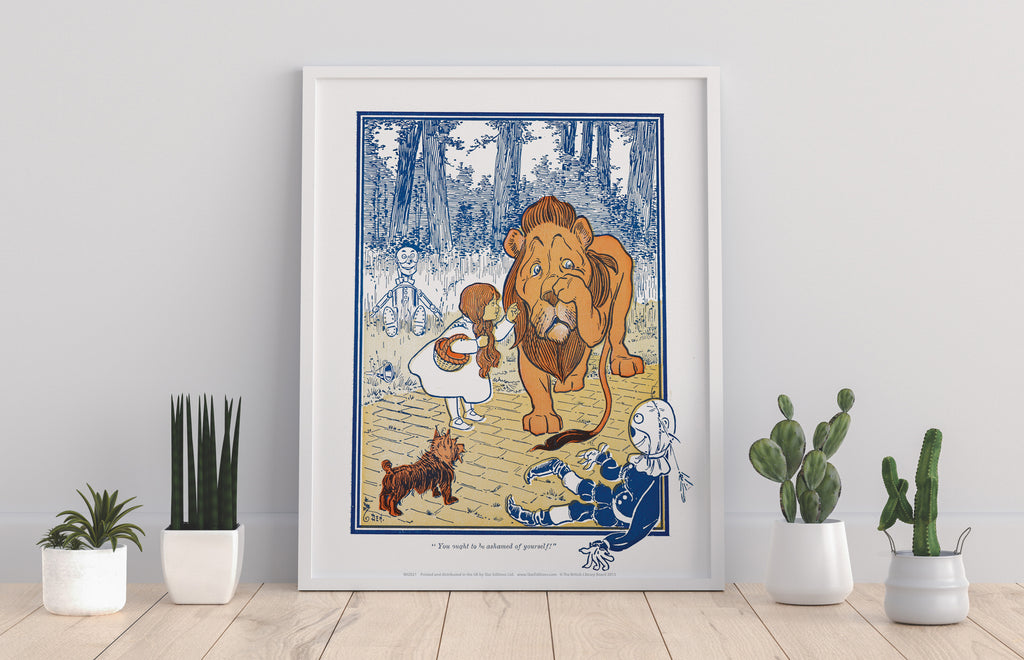 The Wizard Of Oz Dorothy, Scarecorw, Lion, - Art Print