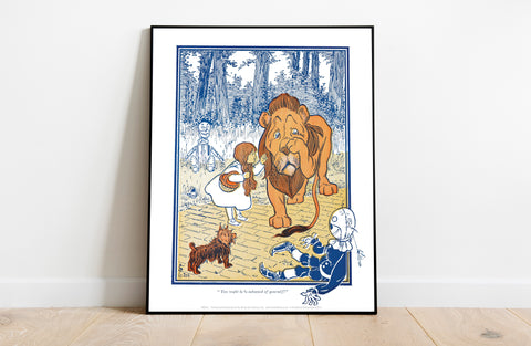 The Wizard Of Oz Dorothy, Scarecorw, Lion, - Art Print