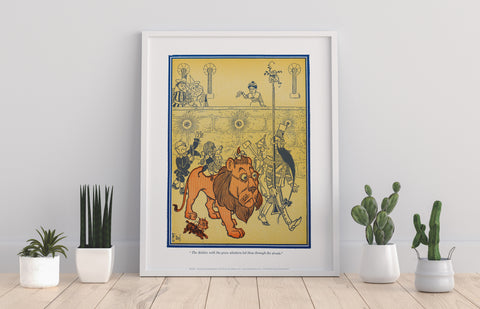 The Soldier With The Green Whiskers Art Print