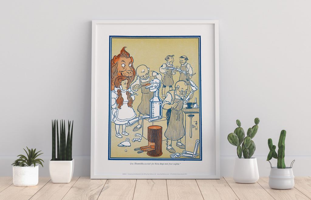 The Wizard Of Oz Tin man Art Print
