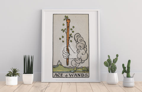 Ace Of Wands - 11X14inch Premium Art Print