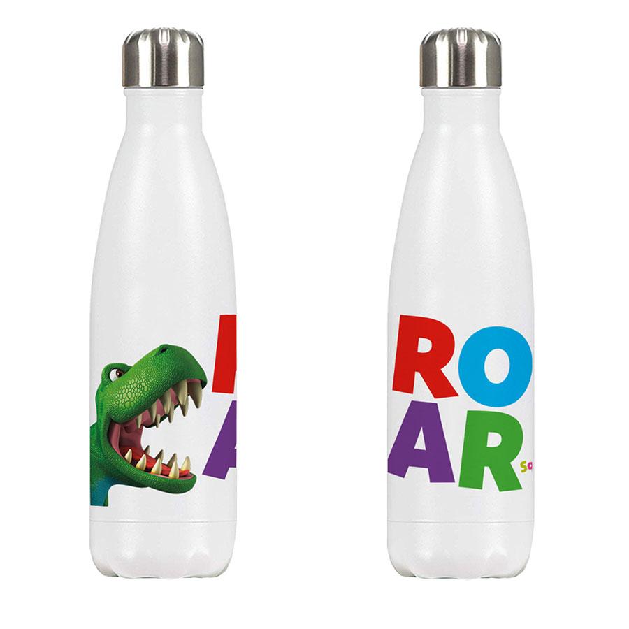 Dinosaur Roar Letters Premium Water Bottle