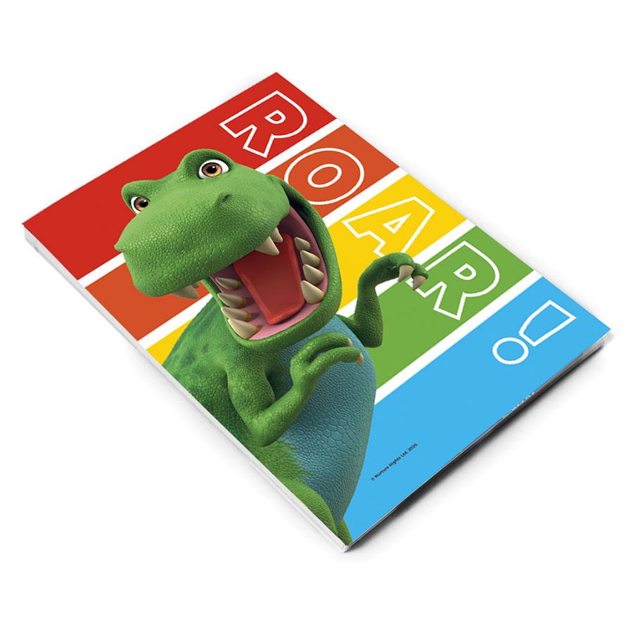 Dinosaur Roar Stripes A5 Notepad