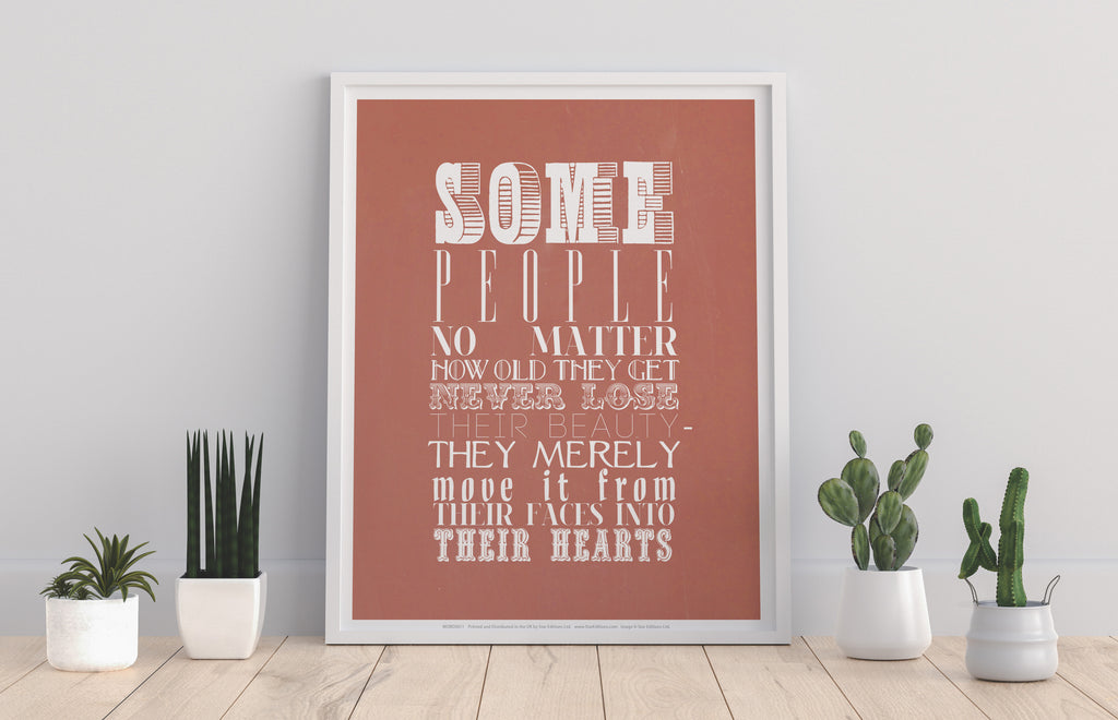 Never Lose Their Beuty - Art Print