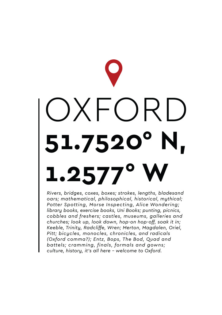 YAH007 You Are Here - Oxford