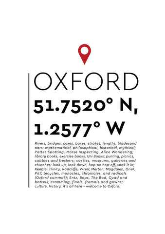 YAH007 You Are Here - Oxford