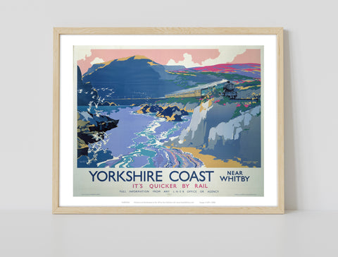 Yorkshire Coast Near Whitby - 11X14inch Premium Art Print