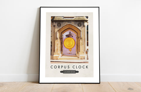 Corpus Clock, Cambridge - 11X14inch Premium Art Print