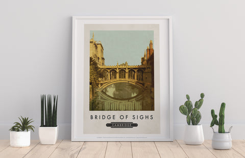 Bridge Of Signs, Cambridge - 11X14inch Premium Art Print