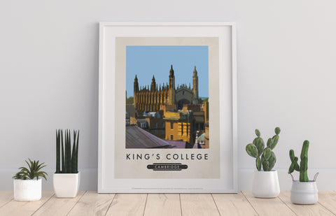 King's College, Cambridge - 11X14inch Premium Art Print