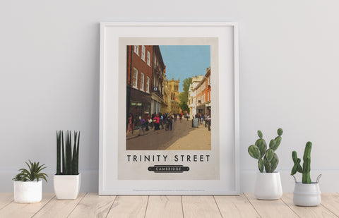 Trinity Street, Cambridge - 11X14inch Premium Art Print