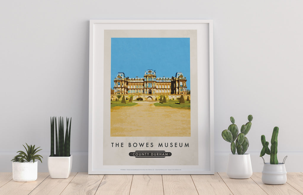 The Bowes Museum, County Durham - 11X14inch Premium Art Print