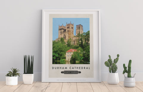 Durham Cathedral, County Durham - 11X14inch Premium Art Print