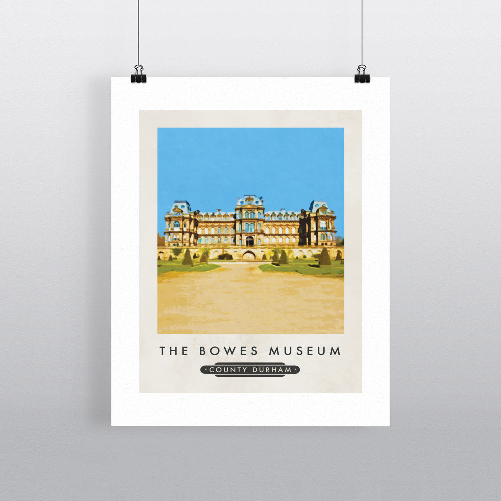 The Bowes Museum, County Durham 11x14 Print