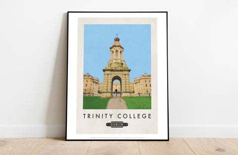 Trinity College, Dublin - 11X14inch Premium Art Print