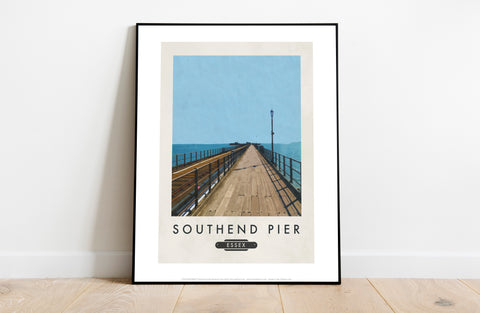 Southend Pier, Essex - 11X14inch Premium Art Print