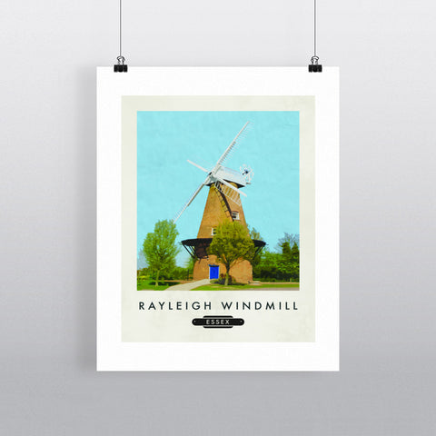 Rayleigh Windmill, Essex 11x14 Print