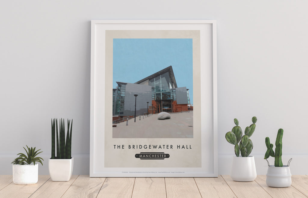 The Bridgewater Hall, Manchester - 11X14inch Premium Art Print