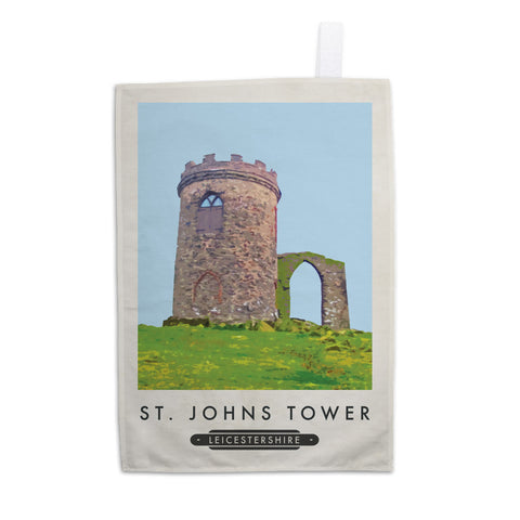 St Johns Tower, Leicestershire 11x14 Print