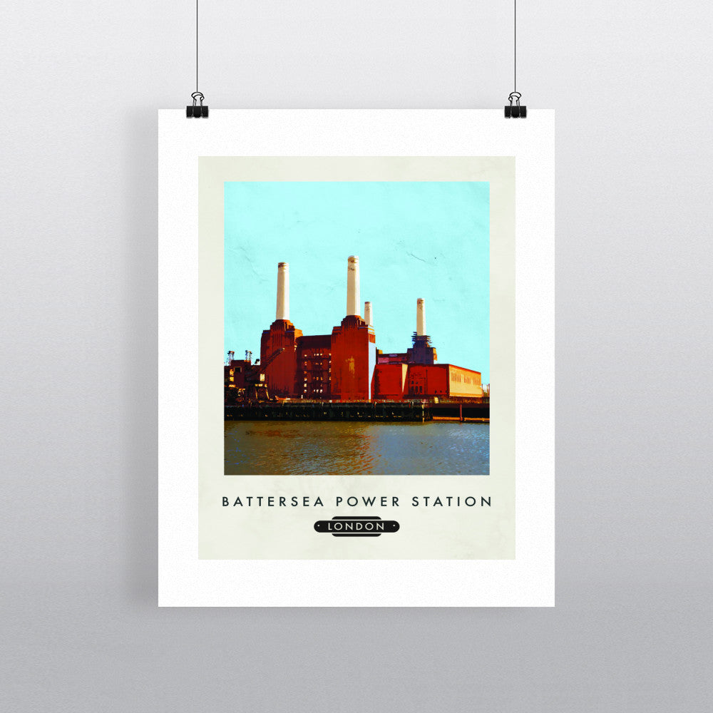 Battersea Power Station, London 11x14 Print