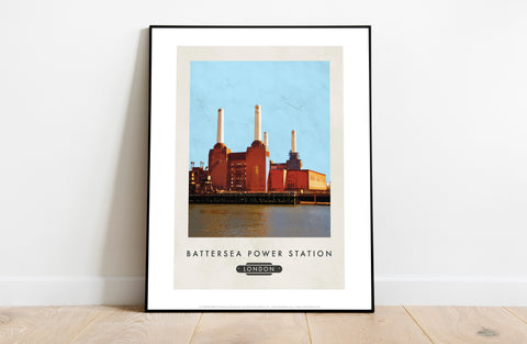 Battersea Power Station, London - 11X14inch Premium Art Print