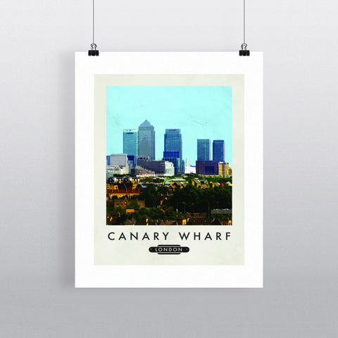 Canary Wharf, London 11x14 Print
