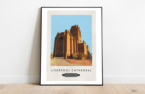 Liverpool Cathedral, Merseyside - 11X14inch Premium Art Print