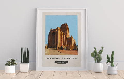 Liverpool Cathedral, Merseyside - 11X14inch Premium Art Print