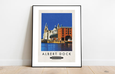 Albert Dock, Merseyside - 11X14inch Premium Art Print