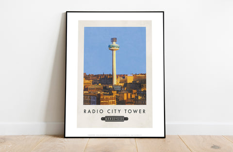 Radio City Tower, Merseyside - 11X14inch Premium Art Print