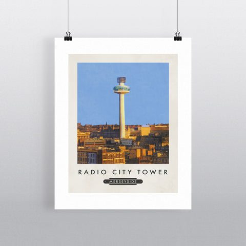 The Radio City Tower, Liverpool 11x14 Print