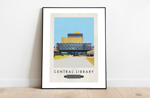 Central Library, Birmingham - 11X14inch Premium Art Print