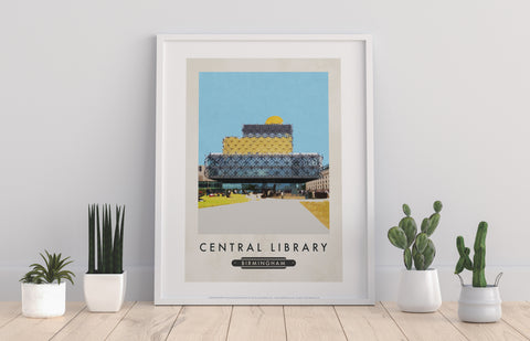 Central Library, Birmingham - 11X14inch Premium Art Print